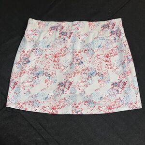 Pebble Beach Multicolor Pattern Skort Size XL